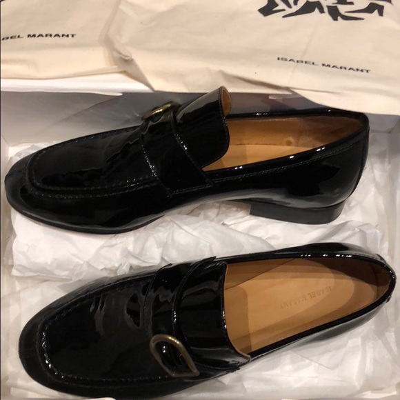 NIB Isabel Marant low heel black loafer - Picture 2 of 8